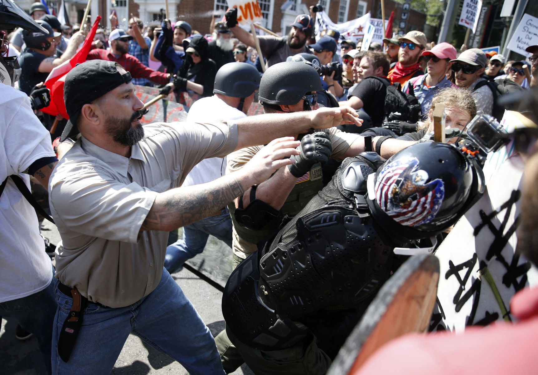 A look back: Charlottesville, Aug. 12, 2017